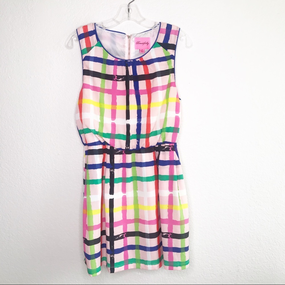 Beautifully Womens Fit And Flare Dress Size M